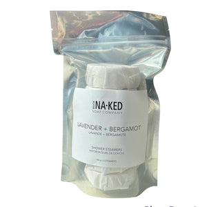 Buck Naked Soap Company Shower Buck Naked Soap Company - Lavender + Bergamot Shower Steamers