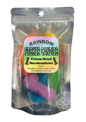 Kepher Games Candy Freeze Dried Marshmallow Rainbow Pecker Bites