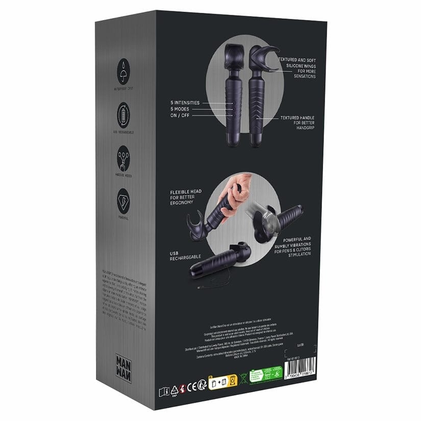 lioness sex toys Man Wand Evo, Purple – Trystology