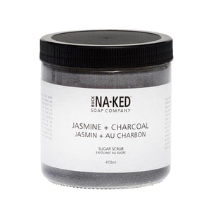 Buck Naked Soap Company Bath Salt Buck Naked Soap Company - Jasmine + Charcoal Sugar Scrub