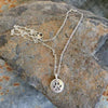 Buffalo Girls Salvage Jewelry Dog Mom Necklace / Silver Buffalo Girls Salvage - Paw Print Necklace - Pet Lover Jewelry