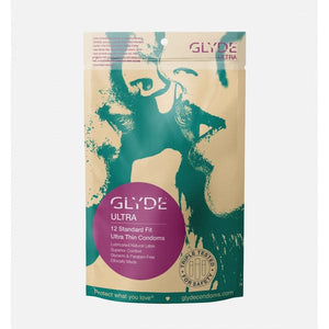 Glyde Accessories, Condoms Glyde Ultra Condoms 12PK