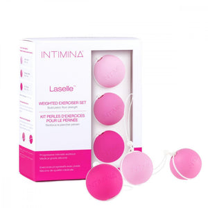 Intimina Weighted Exerciser Balls/Kegel Intimina Laselle Set of 3