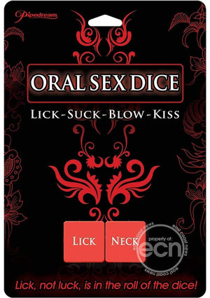 Pipedream Dice/Game Oral Sex Dice