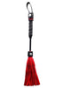 Rouge Flogger Red Rouge - Leather Mini Flogger