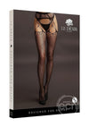 Le Desir Shredded Suspender Pantyhose