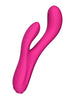 Lovense OSCI 3 Rechargeable Silicone G-Spot Vibrator With Clitoral Stimulator - Pink