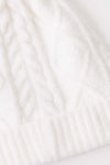 PJ Salvage - Chenille Cozy Cable Beanie Ivory