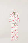 PJ Salvage - Cranberries & Cocktails Flannel PJ Set