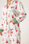 PJ Salvage - Cranberries & Cocktails Flannel PJ Set