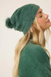 PJ Salvage - Campfire Cozy Feather Knit Beanie