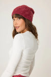 PJ Salvage - Full Of Holiday Spirit Feather Knit Beanie