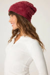 PJ Salvage - Full Of Holiday Spirit Feather Knit Beanie