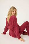 PJ Salvage - Full Of Holiday Spirit Feather Knit Sweater