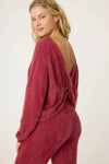 PJ Salvage - Full Of Holiday Spirit Feather Knit Sweater