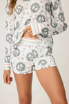 PJ Salvage - Joy To The World Waffle Thermal Short