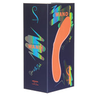 BMS Vibrators Orange Swan - Mini Wand Glow in the Dark
