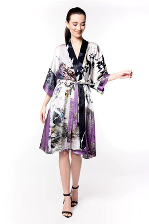 Christine Designs Lingerie, Chemise O/S Christine Gatsby Kimono Robe