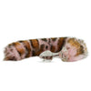 Crystal Delights Anal Plug/Tail/Accessories Crystal Delights - Faux Fur Pink Snow Leopard Tail Plug