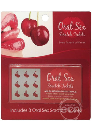 Kheper Oral Sex Scratch Tickets