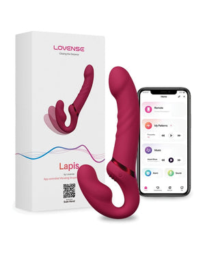 Lovense Women's Toys, Non-Vibrating, Dildo, Silicone Lovense Lapis