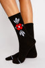 PJ Salvage Accessories, Gloves PJ Salvage - Fun Socks, Black