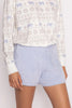 PJ Salvage Lounge/Pajamas/Bottoms PJ Salvage - Feather Knit Shorts, Blue