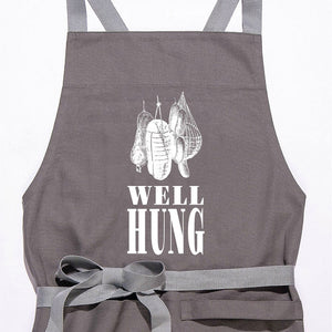Twisted Wares Bags Twisted Wares - APRON -  Well Hung, Dark Grey