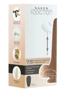 BMS Accessories, Body Paint Vanilla Naked Addiction Thrusting 7.5"