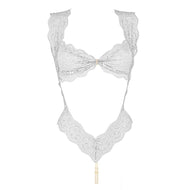 Bracli Lingerie, Bodysuit SM / White Bracli - Paris Body Your Night