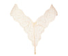 Bracli Lingerie, Panties Small / Ivory Bracli - Paris Picos Pearl Thong