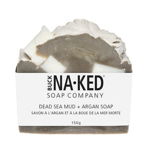Buck Naked Soap Company Soap Buck Naked Soap Company - Dead Sea Mud + Argan Soap - 140g/5oz