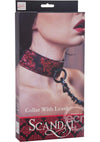 Cal Exotics Accessories/Collar/Leah/Bondage Scandal - Collar with Leash