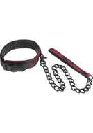Cal Exotics Accessories/Collar/Leah/Bondage Scandal - Collar with Leash