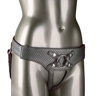 Cal Exotics Harness/Strap-On Her Royal Harness - The Regal Empress - Gold