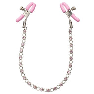 Cal Exotics Nipple Play Cal Exotics - Pink Crystal Chain Nipple Clamps