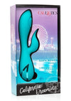 Cal Exotics Women's Toys, Vibrating, Rechargeable California Dreaming Santa Monica Starlet Silicone