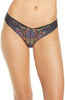 Commando Thong/Underwear/Intimates Commando-Photo Op Thong Tribal Panther