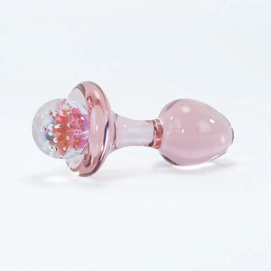 Crystal Delights Anal Plug Crystal Delights - Pink Flower Plug
