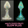 Crystal Delights Anal Plug/Tail/Accessories Crystal Delights - Sparkle Glow Plug - Aqua Ocean Pop