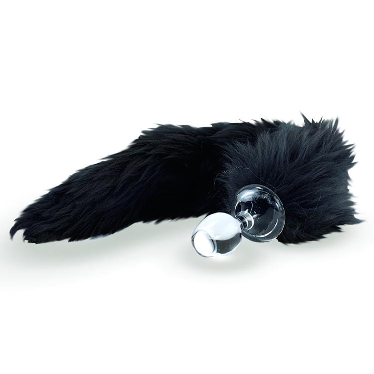 Crystal Delights - Faux Fur Minx Tail Plug  Trystology