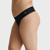 Evelyn & Bobbie Panties Evelyn and Bobbie Mid-Rise Thong, Black Onyx