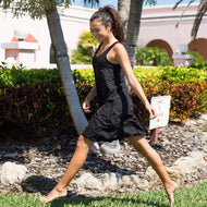 Faceplant Dreams Faceplant Dreams - Bamboo V-Neck Dress