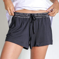 Faceplant Dreams Pajamas Small / Black Faceplant Dreams - Bamboo Short Shorts