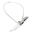 Incoqnito Accessories, Body Paint Incoqnito - Blade Necklace in Silver