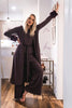 Jennafer Grace Jacket S/M Jennafer Grace - Amethyst Duster with Faux Fur Cuffs