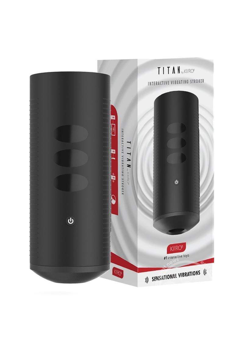 Kiiroo - TITAN, Interactive Vibrating Stroker Trystology Kiiroo - TITAN, Interactive Vibrating Stroker Trystology