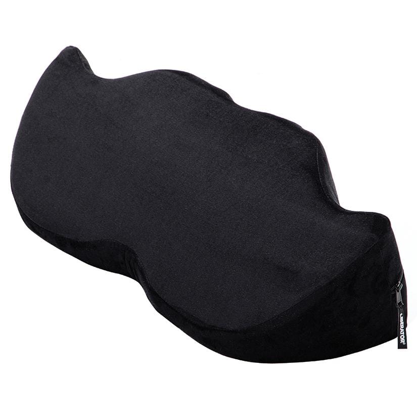 Liberator Mustache Wedge Pillow Black Trystology