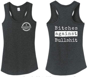 Malicious Women Candle co Apparel; Shirts SM Malicious Women Bitches Against Bullshit Tank, Black