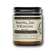 Malicious Women Candle co Candle Malicious Women Candle Co. - Beards, Ink, and Muscles